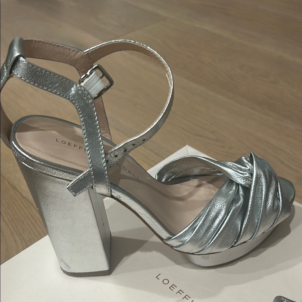 FLASH SALE 🎉🎉. Loeffler Randall Silver Women's Heels